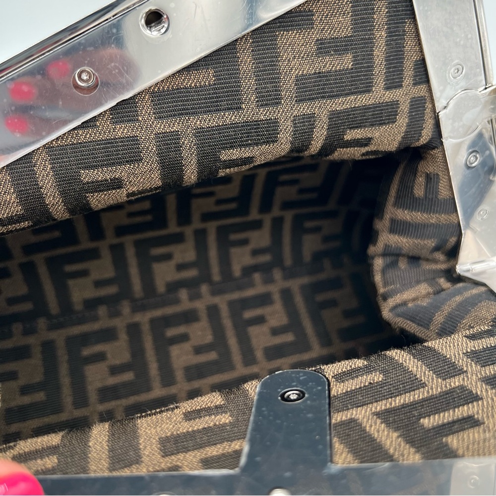 FENDI First clutch two way bag Authentic ❤️ - Picture 12 of 16